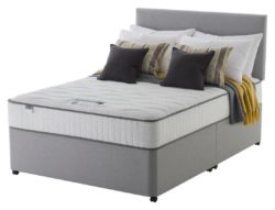 Silentnight Middleton Light Grey Memory Divan - Kingsize